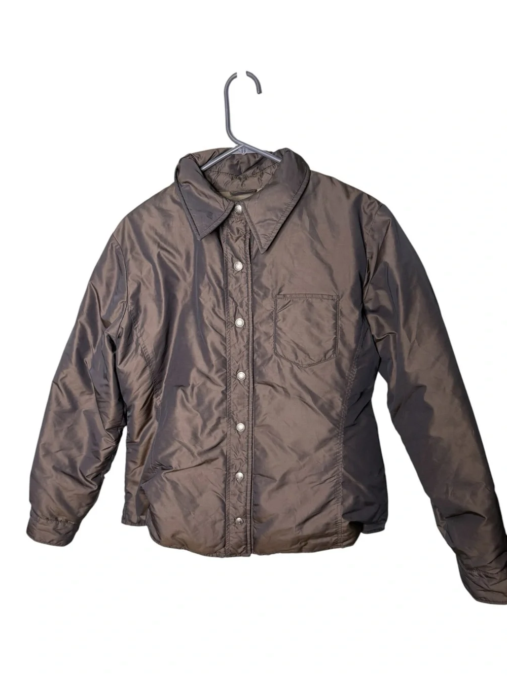 Banana Republic Brown Down Puffer Jacket Women's Medium
